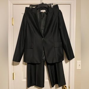 Black Calvin Klein 2 Pc Suit